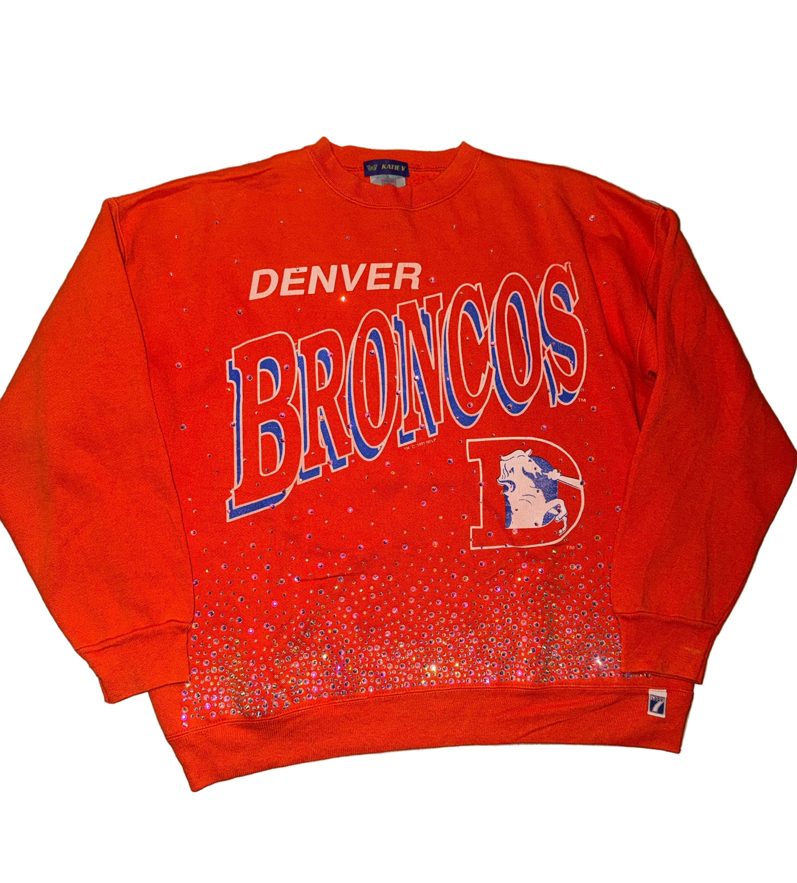 DENVER BRONCOS CRYSTAL CREW