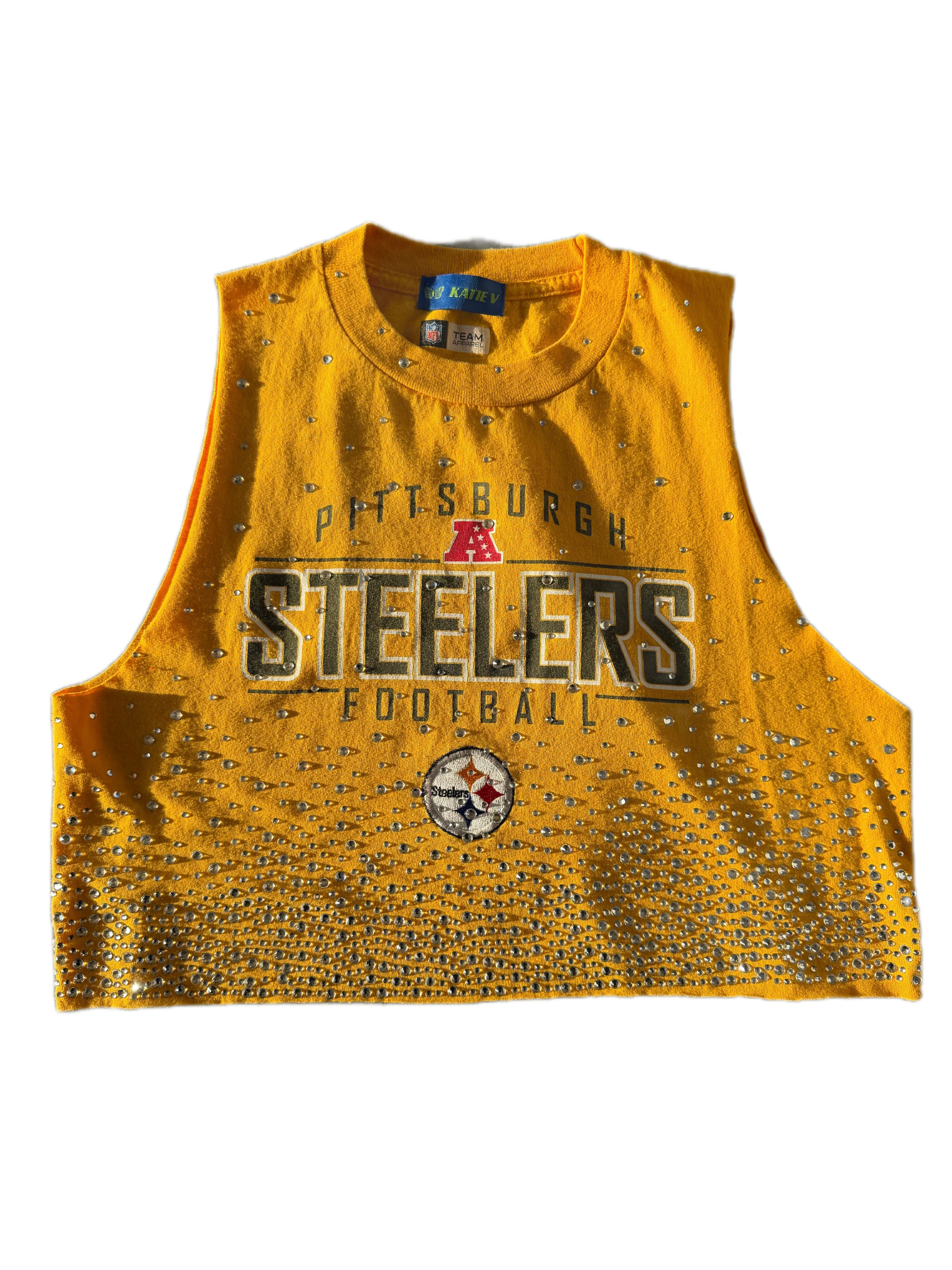 PITTSBURGH STEELERS CRYSTAL TANK