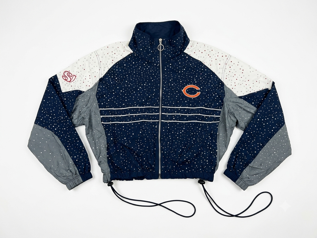 CHICAGO BEARS RHINESTONE JACKET