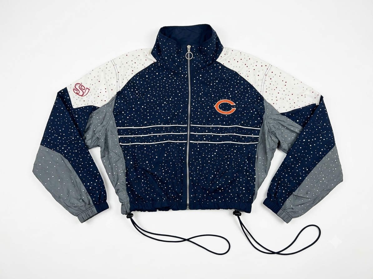 CHICAGO BEARS RHINESTONE JACKET