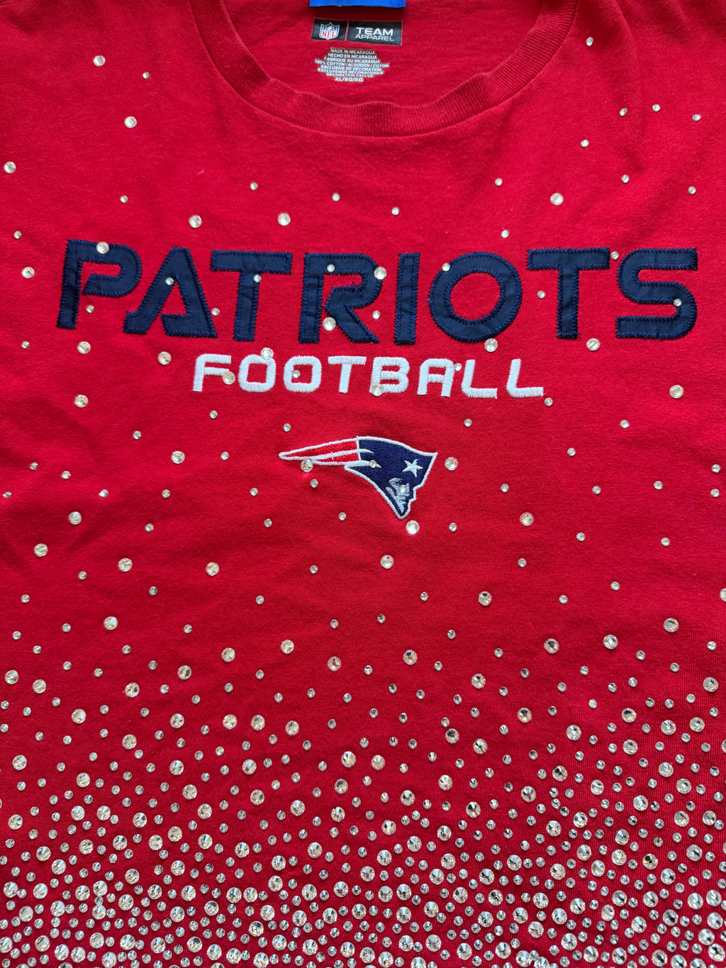 PATRIOTS CRYSTAL TANK