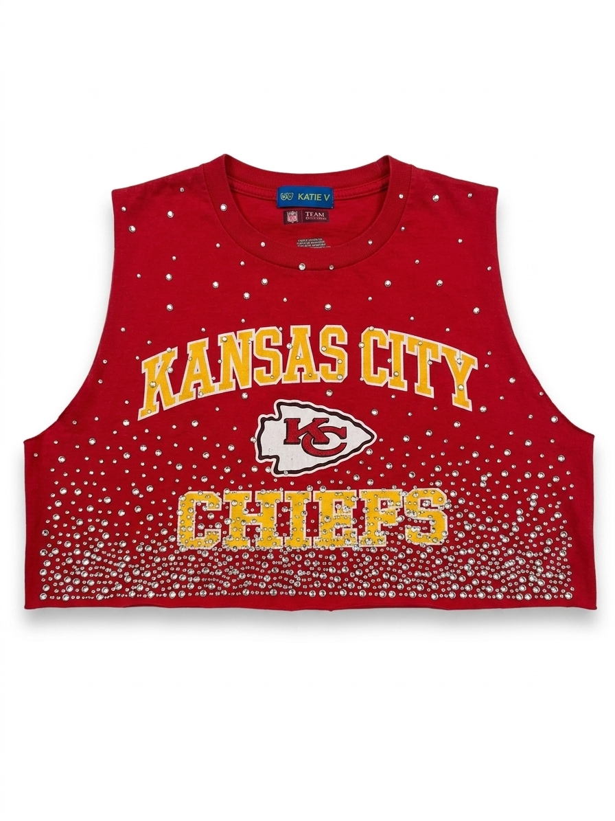 KANSAS CITY CHIEFS CRYSTAL TANK