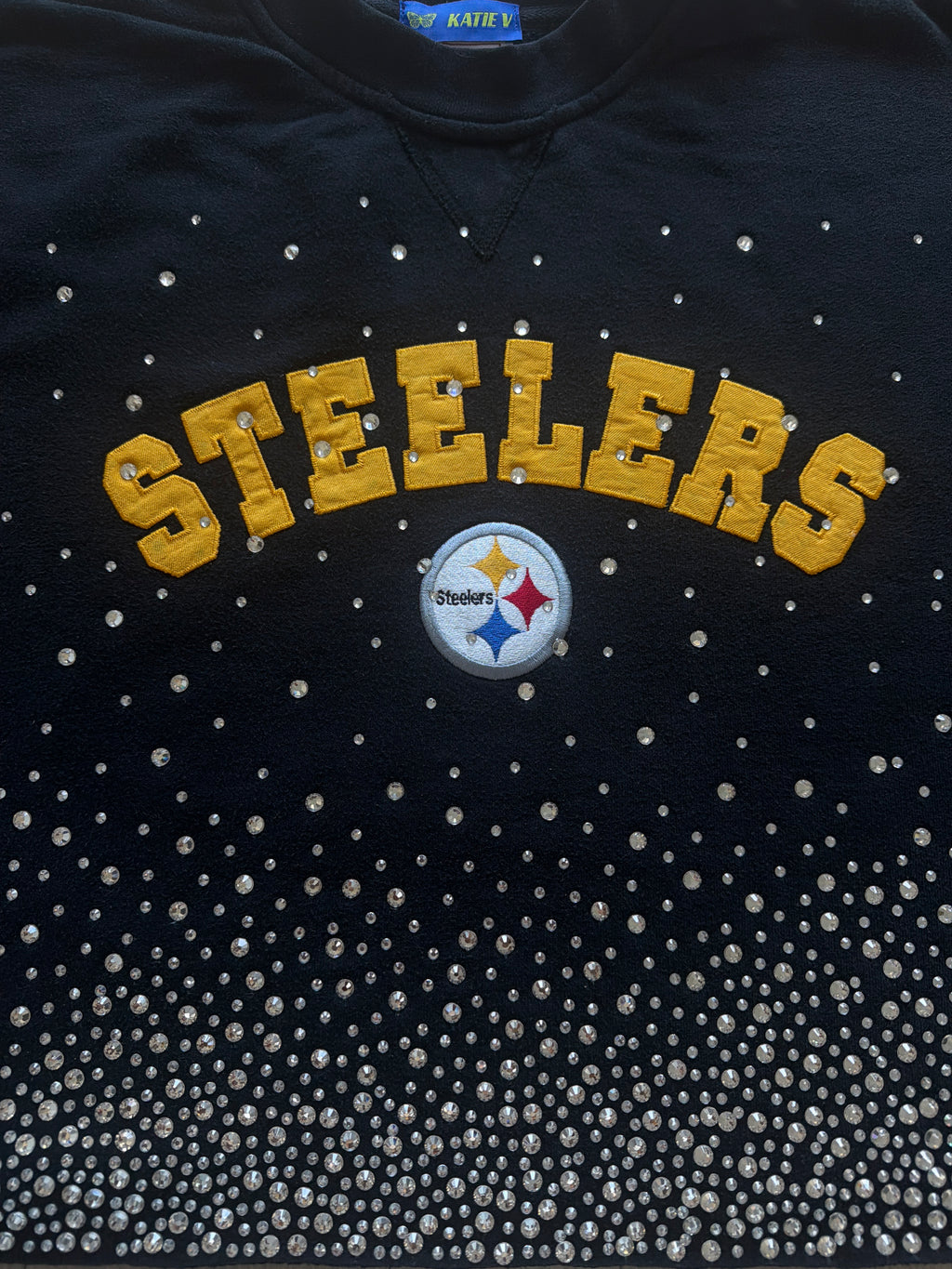 STEELERS CRYSTAL CREWNECK