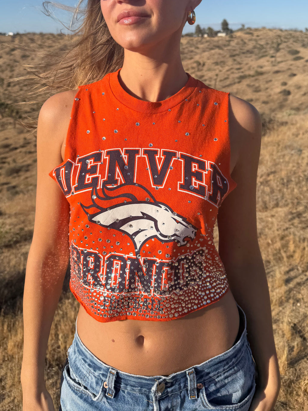 DENVER BRONCOS CRYSTAL TANK