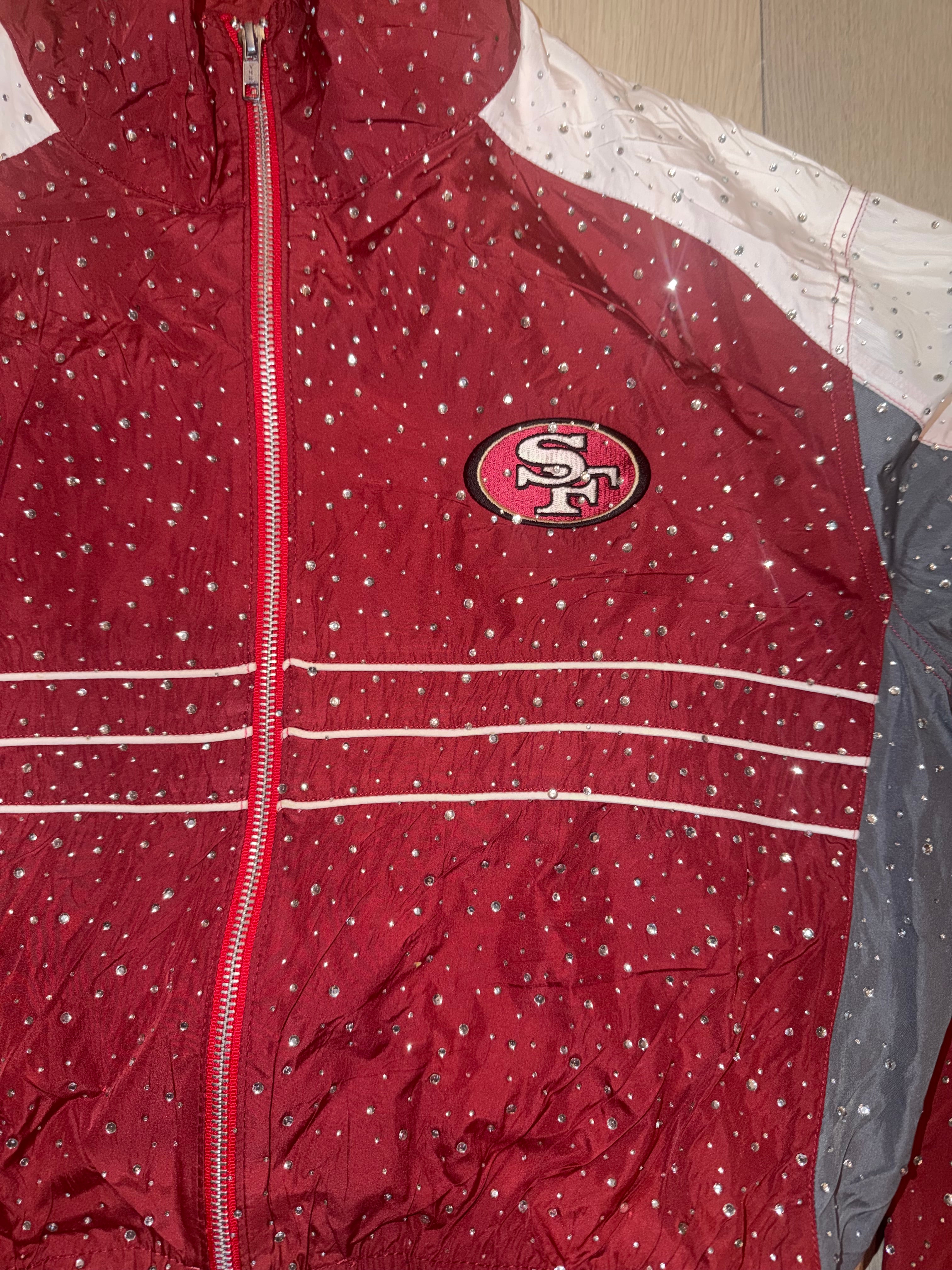 49ers RHINESTONE JACKET
