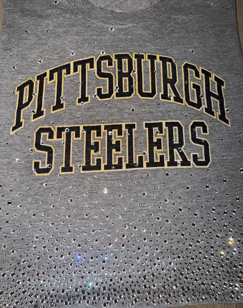 PITTSBURGH STEELERS CRYSTAL CROP
