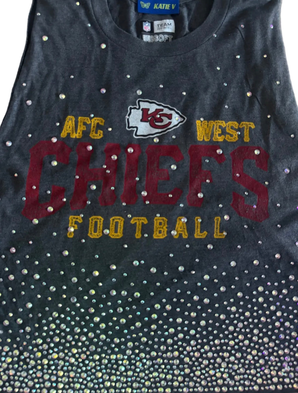 KANSAS CITY CHIEFS CRYSTAL TANK