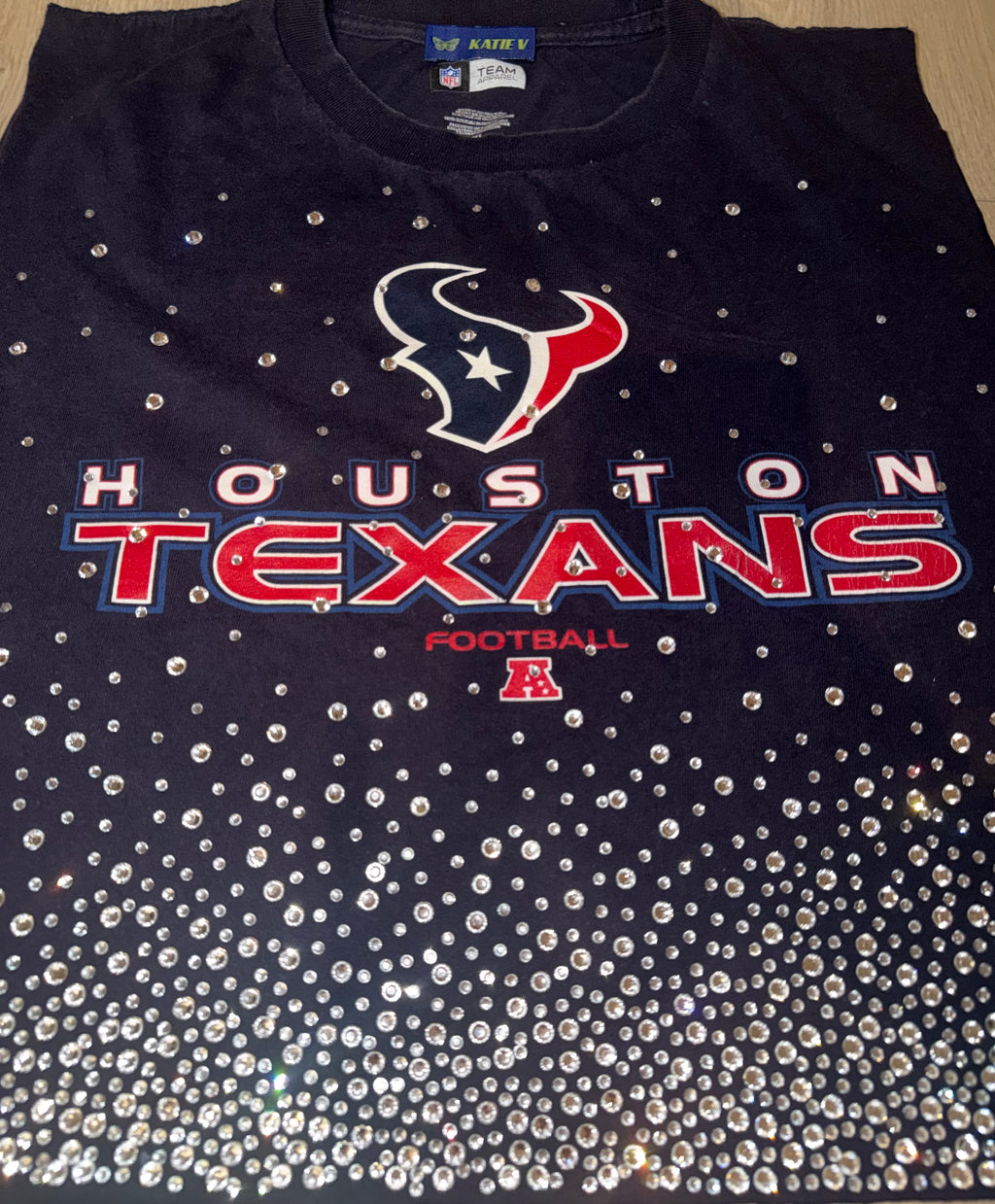 HOUSTON TEXANS CRYSTAL TANK