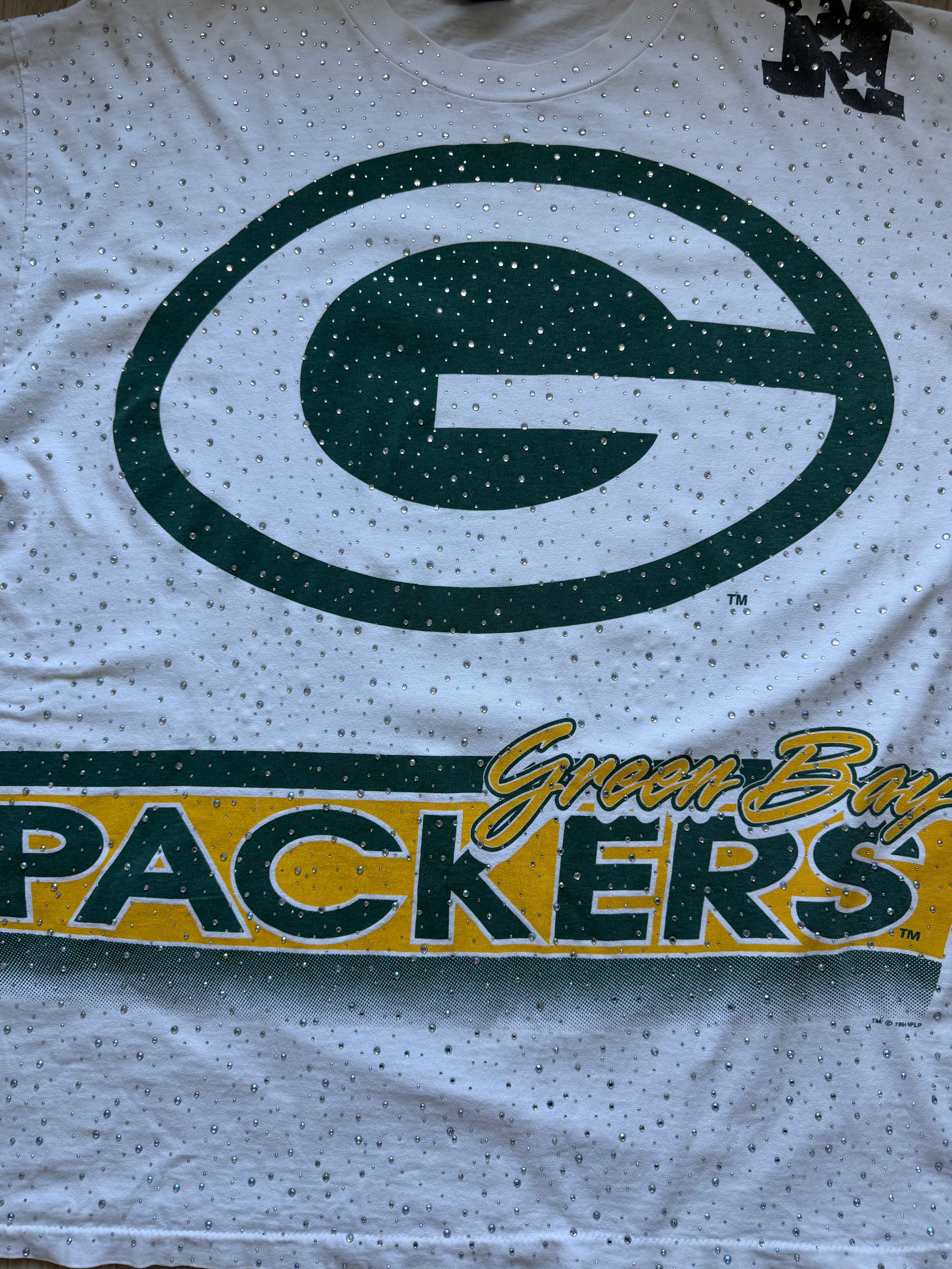 GREEN BAY PACKERS CRYSTAL SHIRT