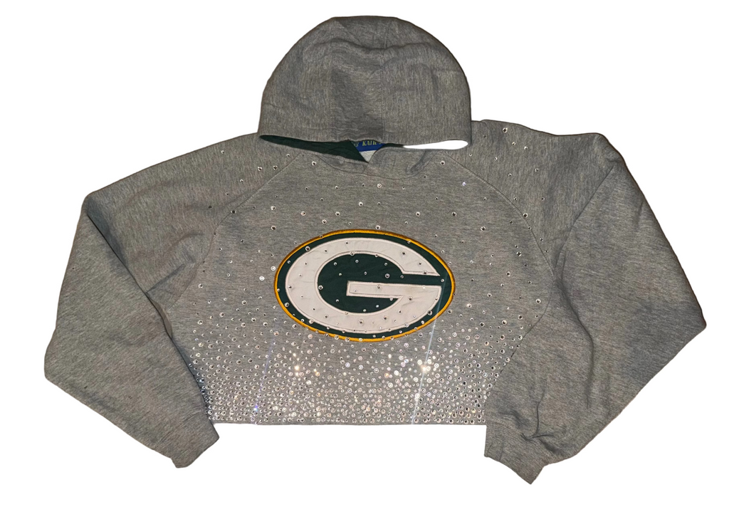GREEN BAY PACKERS CROPPED HOODIE