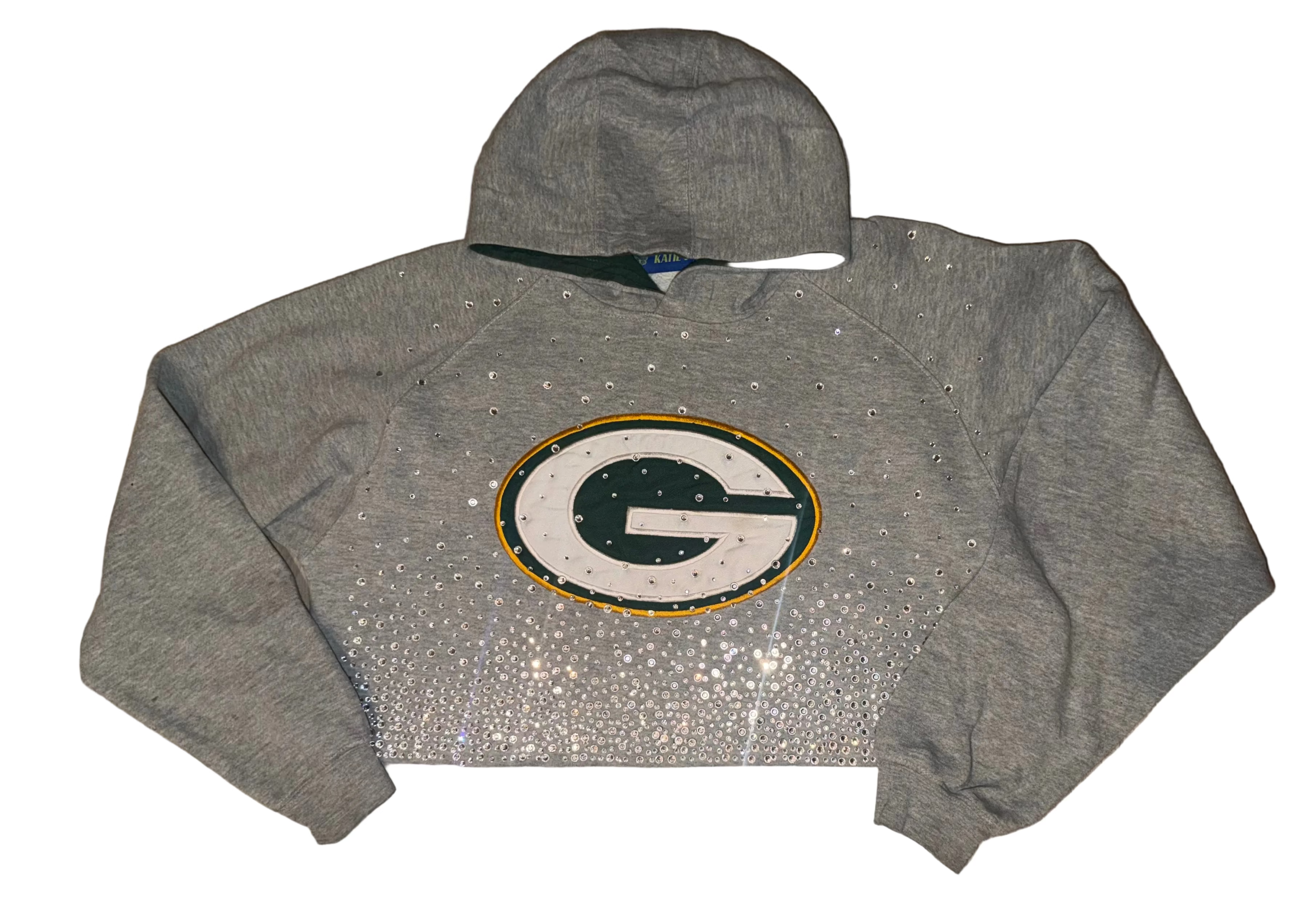 GREEN BAY PACKERS CROPPED HOODIE