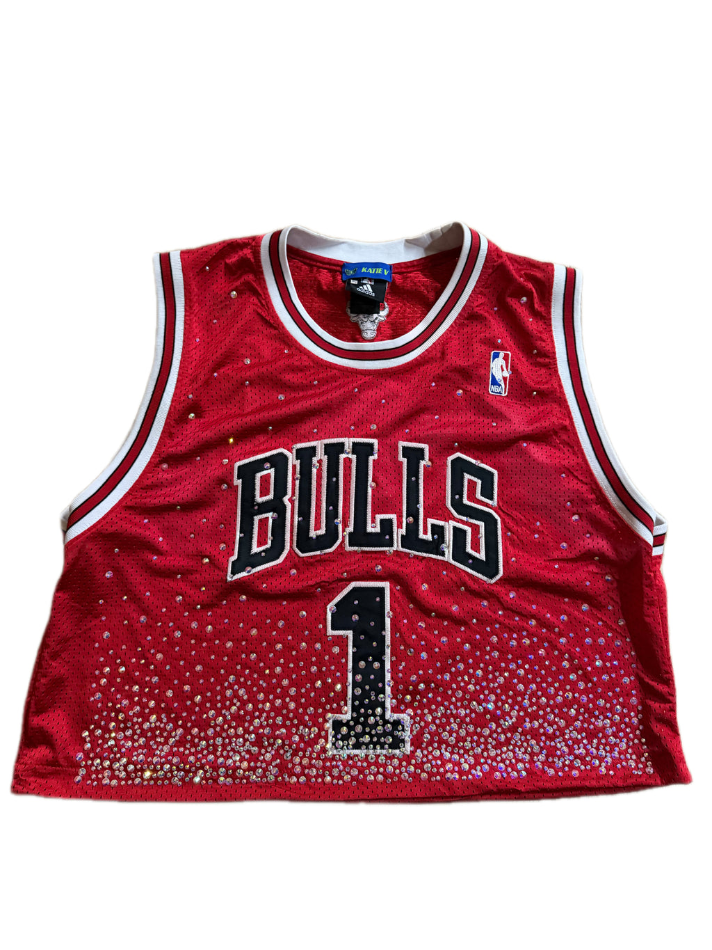 CHICAGO BULLS CRYSTAL JERSEY