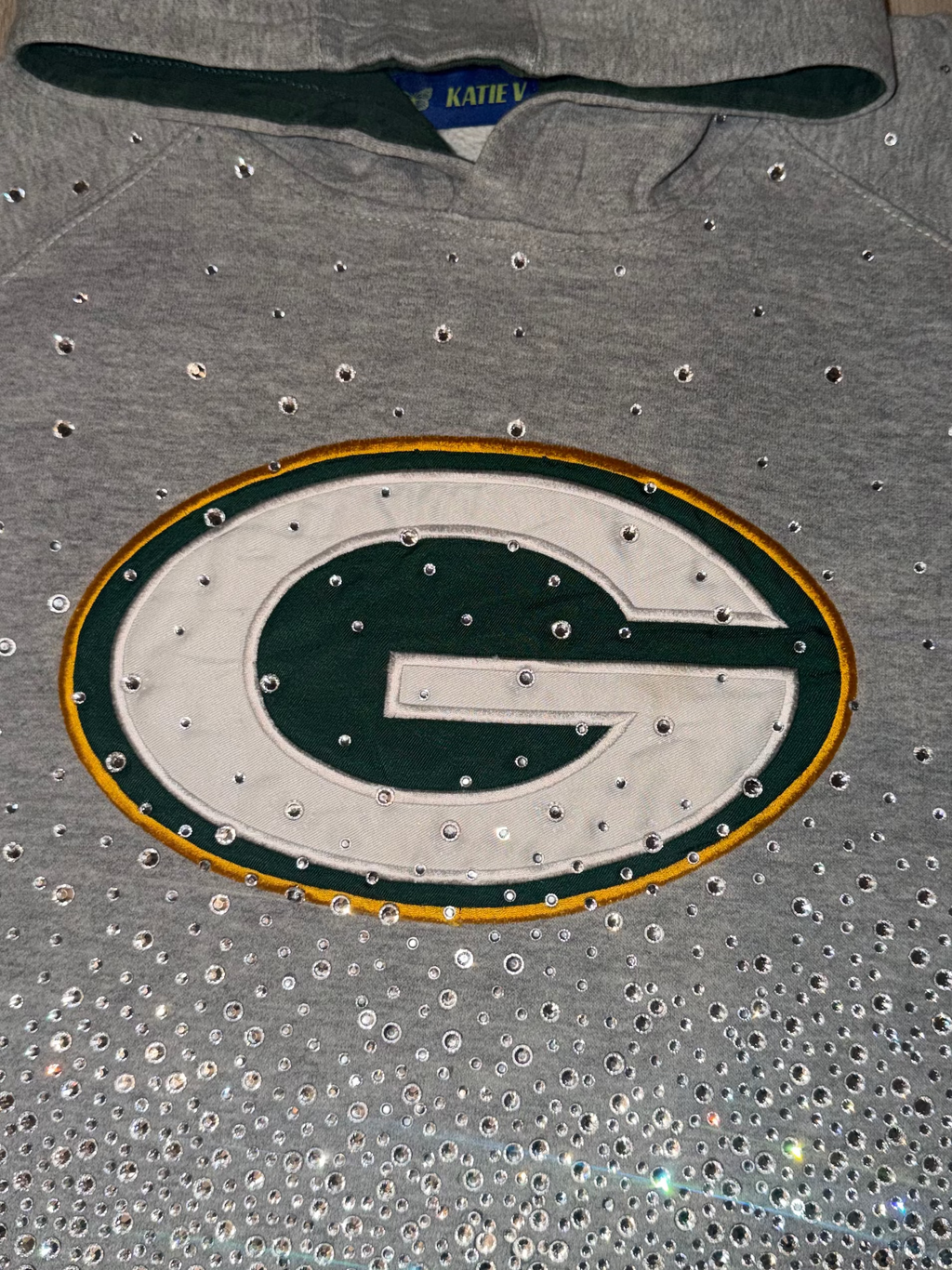 GREEN BAY PACKERS CROPPED HOODIE