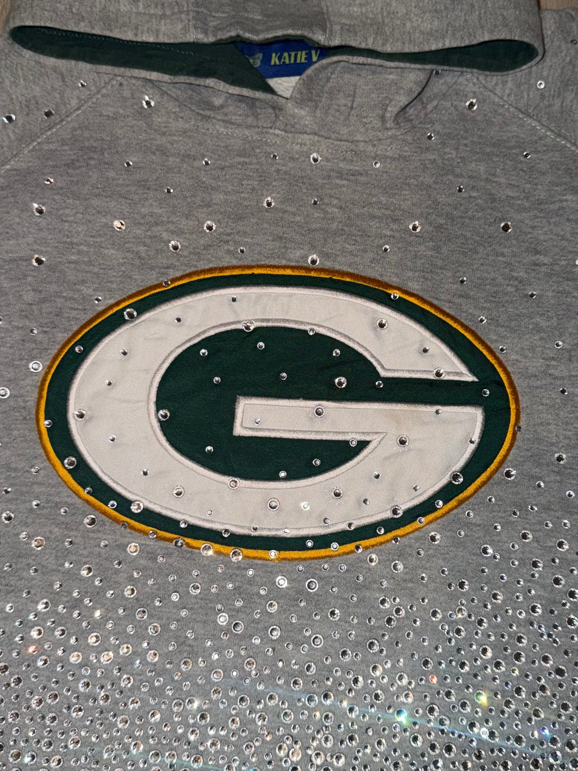GREEN BAY PACKERS CROPPED HOODIE