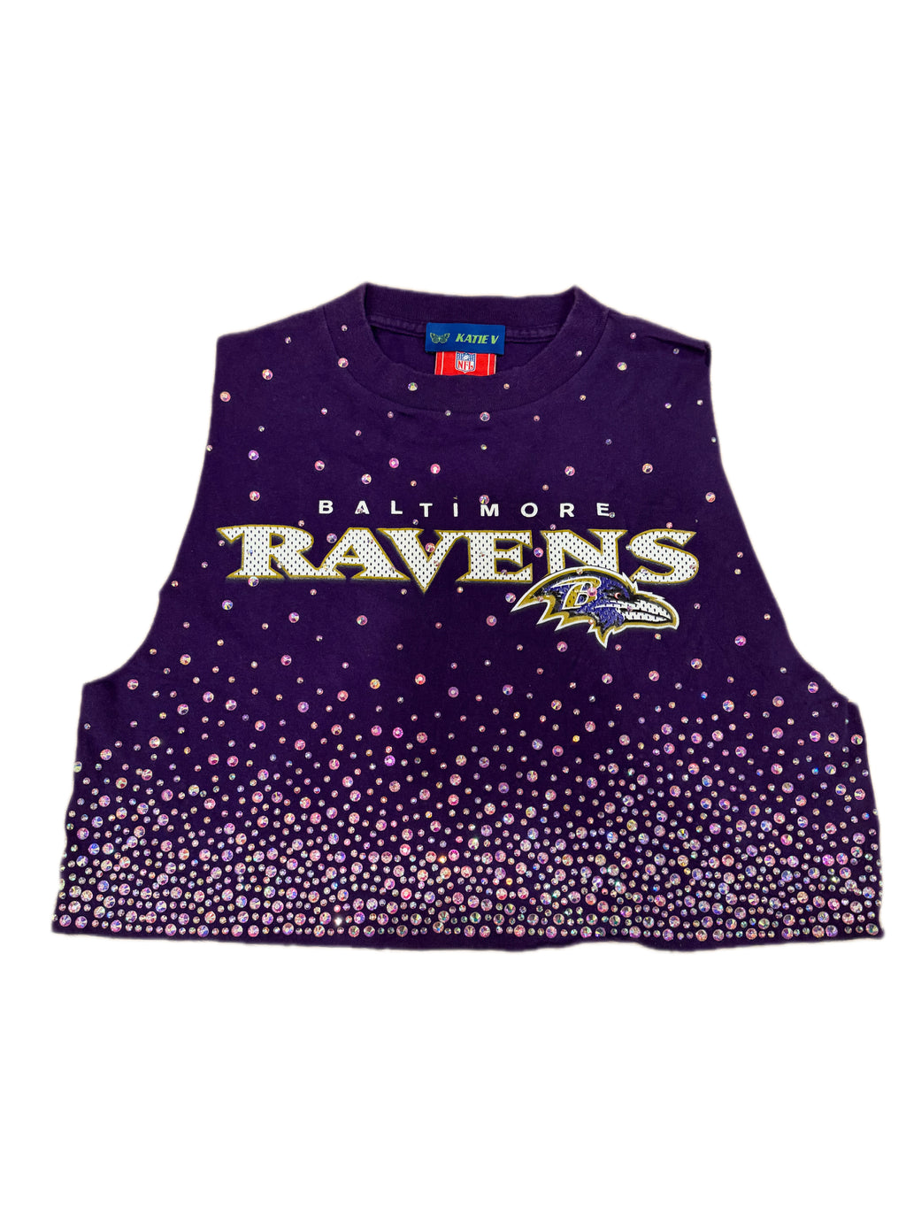 BALTIMORE RAVENS CRYSTAL TANK