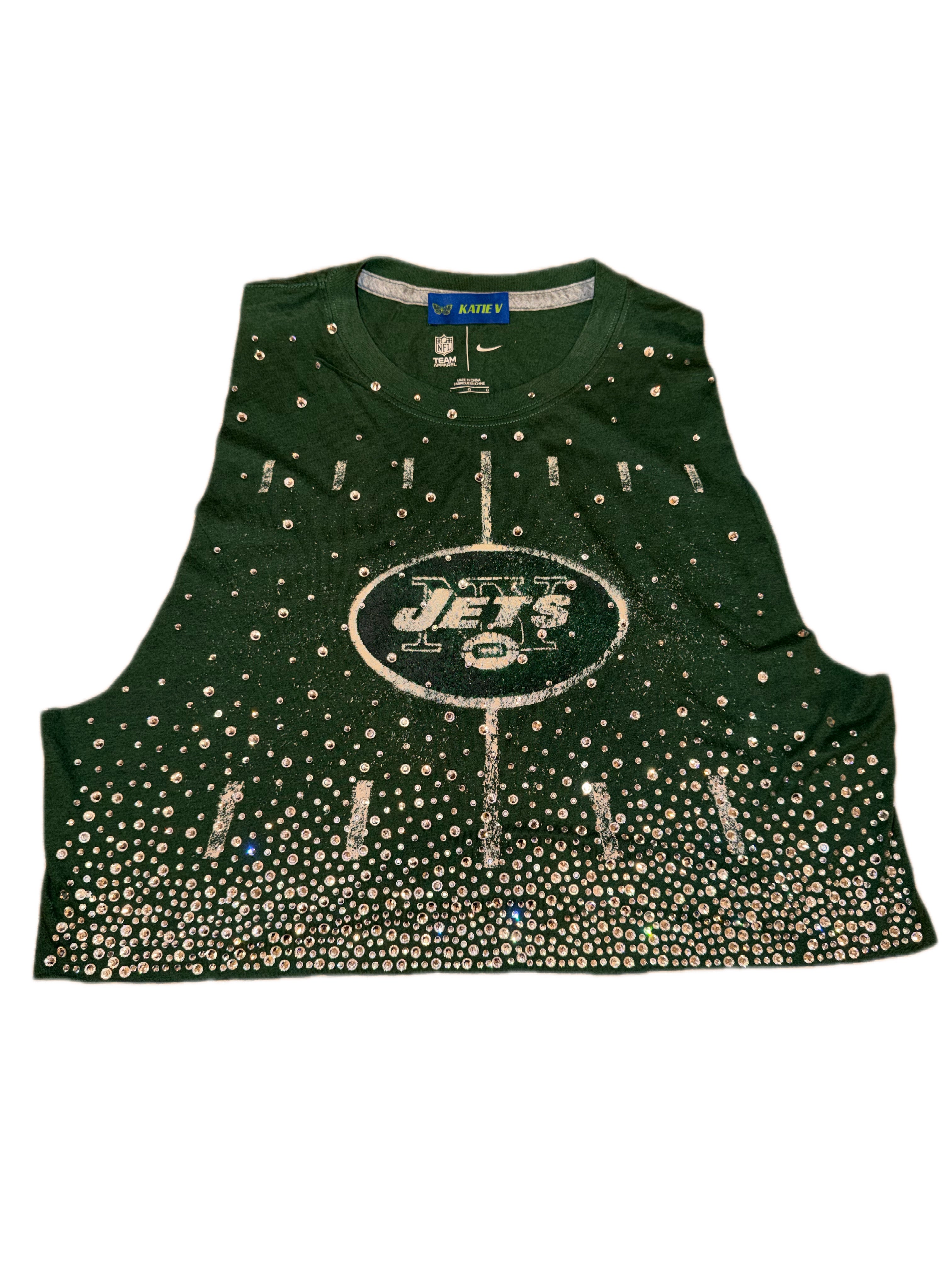 NEW YORK JETS CRYSTAL TANK