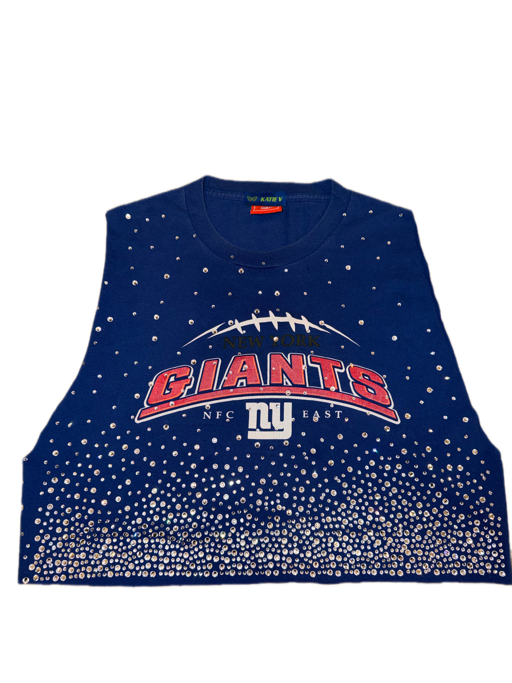 NEW YORK GIANTS CRYSTAL TANK