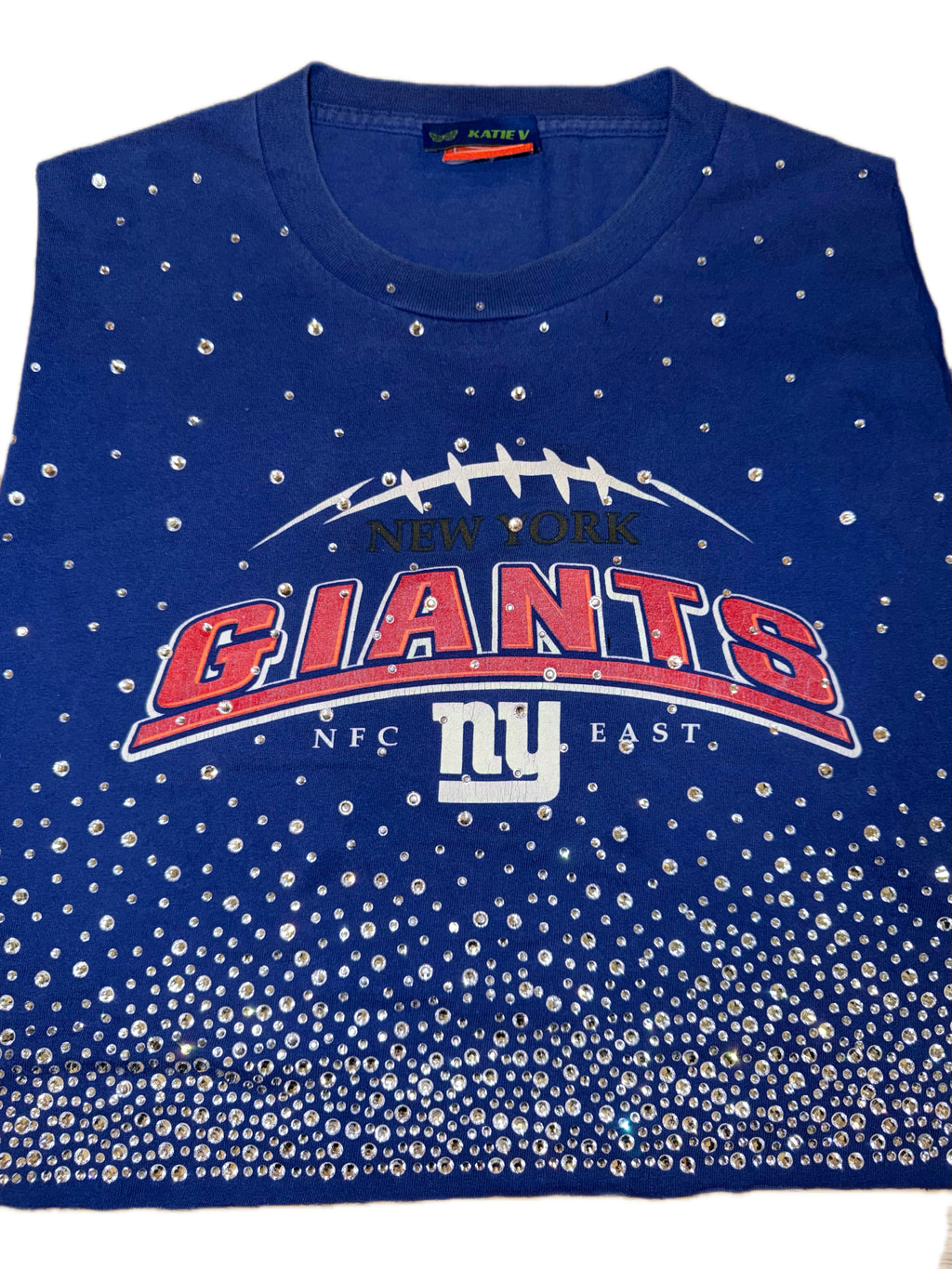 NEW YORK GIANTS CRYSTAL TANK