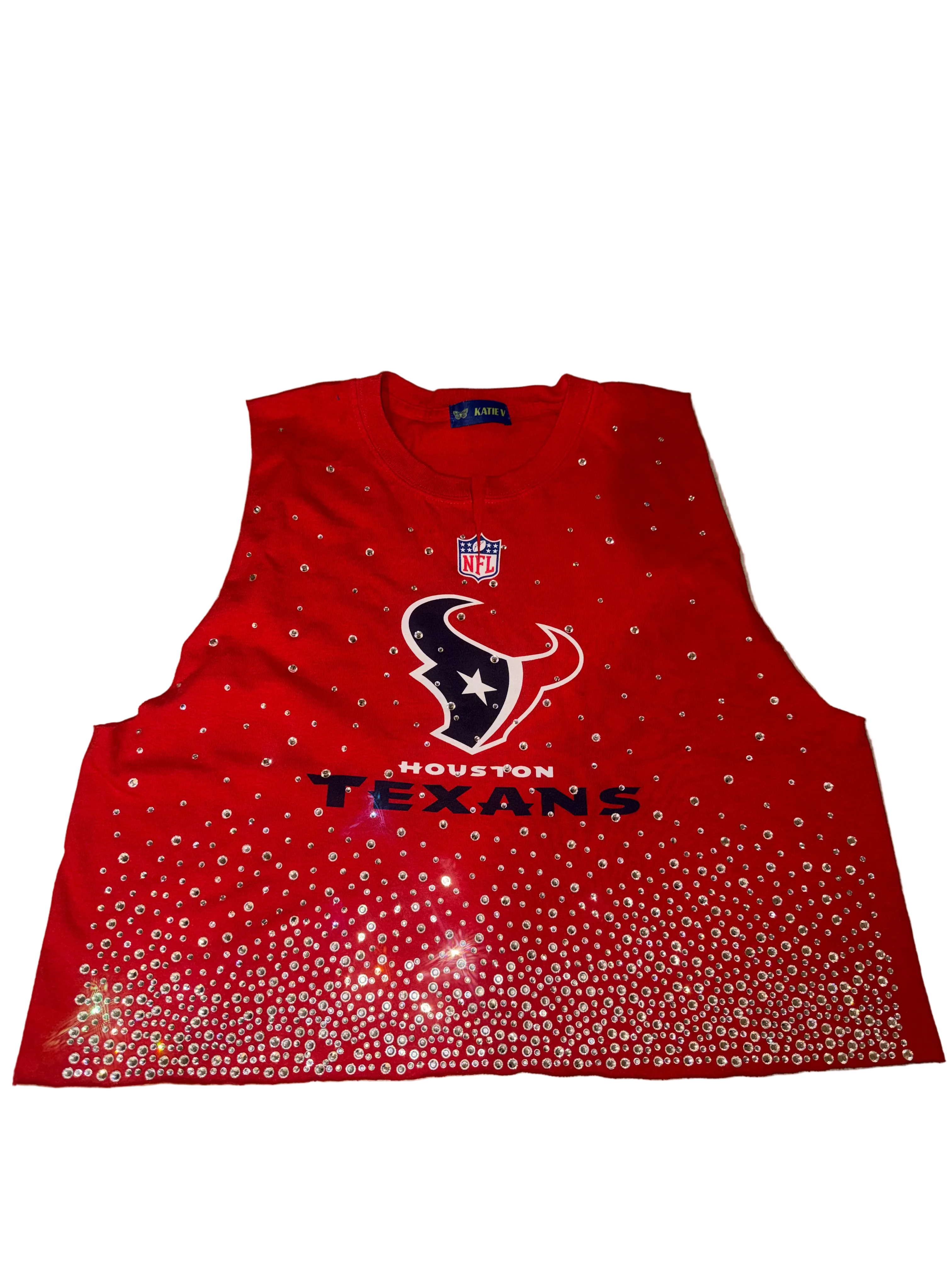 HOUSTON TEXANS CRYSTAL TANK