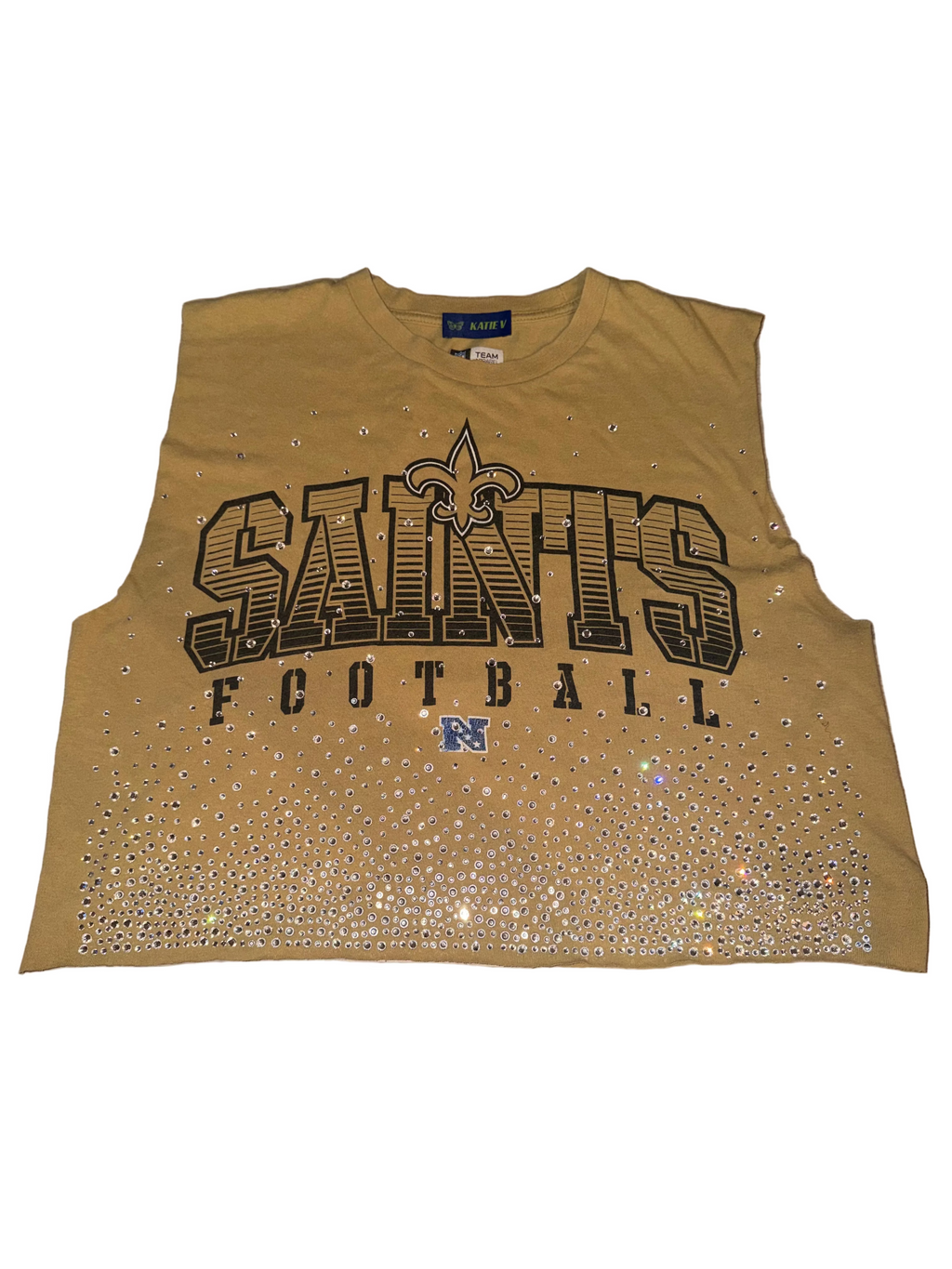 NEW ORLEANS SAINTS CRYSTAL TANK
