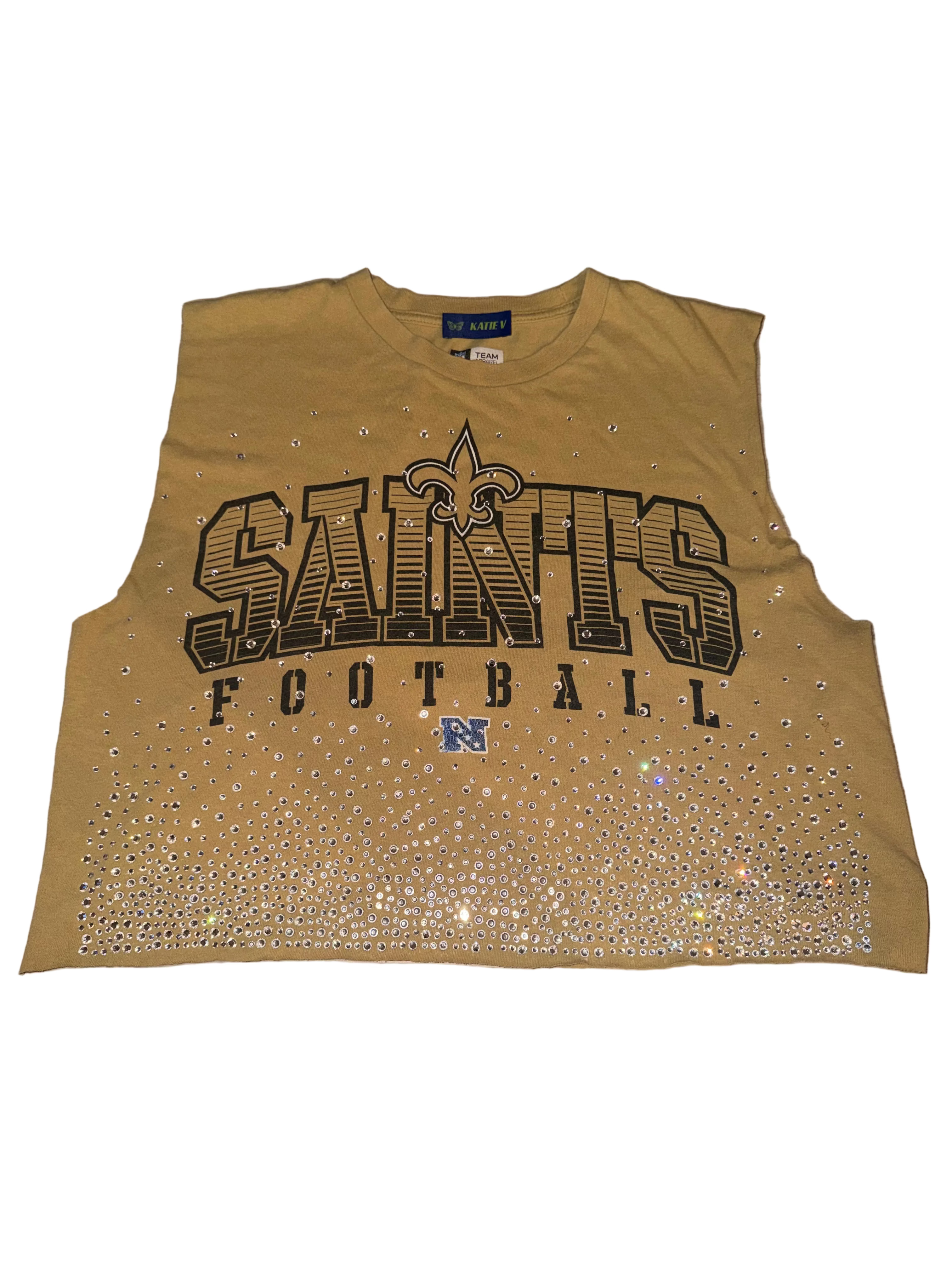 NEW ORLEANS SAINTS CRYSTAL TANK