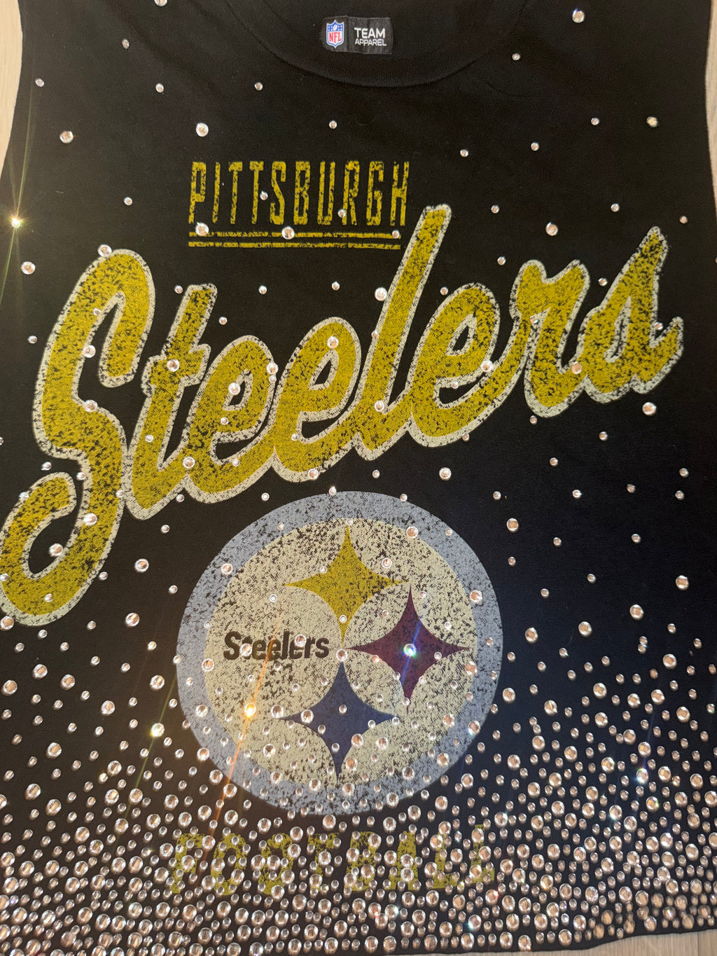 PITTSBURGH STEELERS CRYSTAL TANK