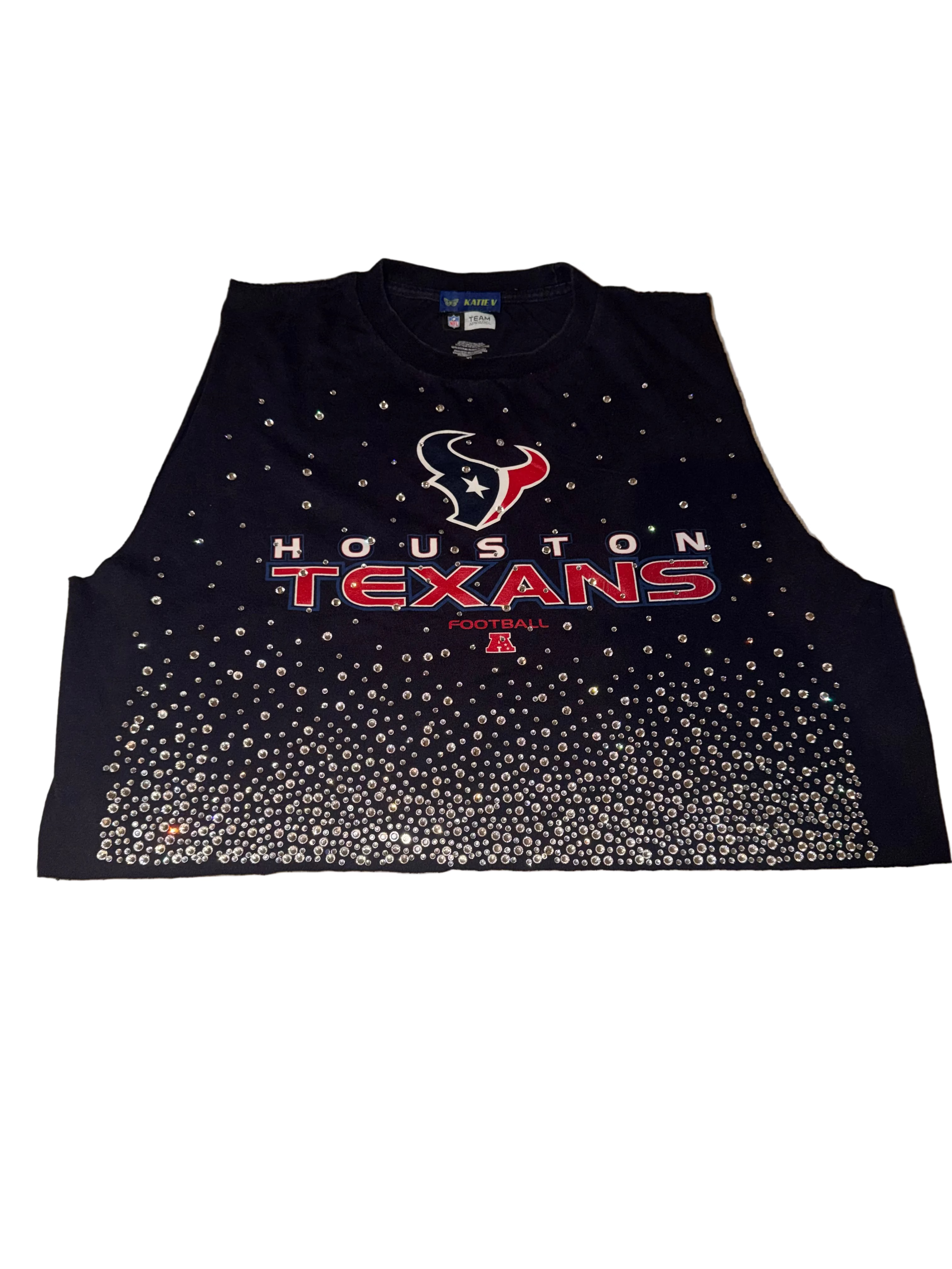 HOUSTON TEXANS CRYSTAL TANK