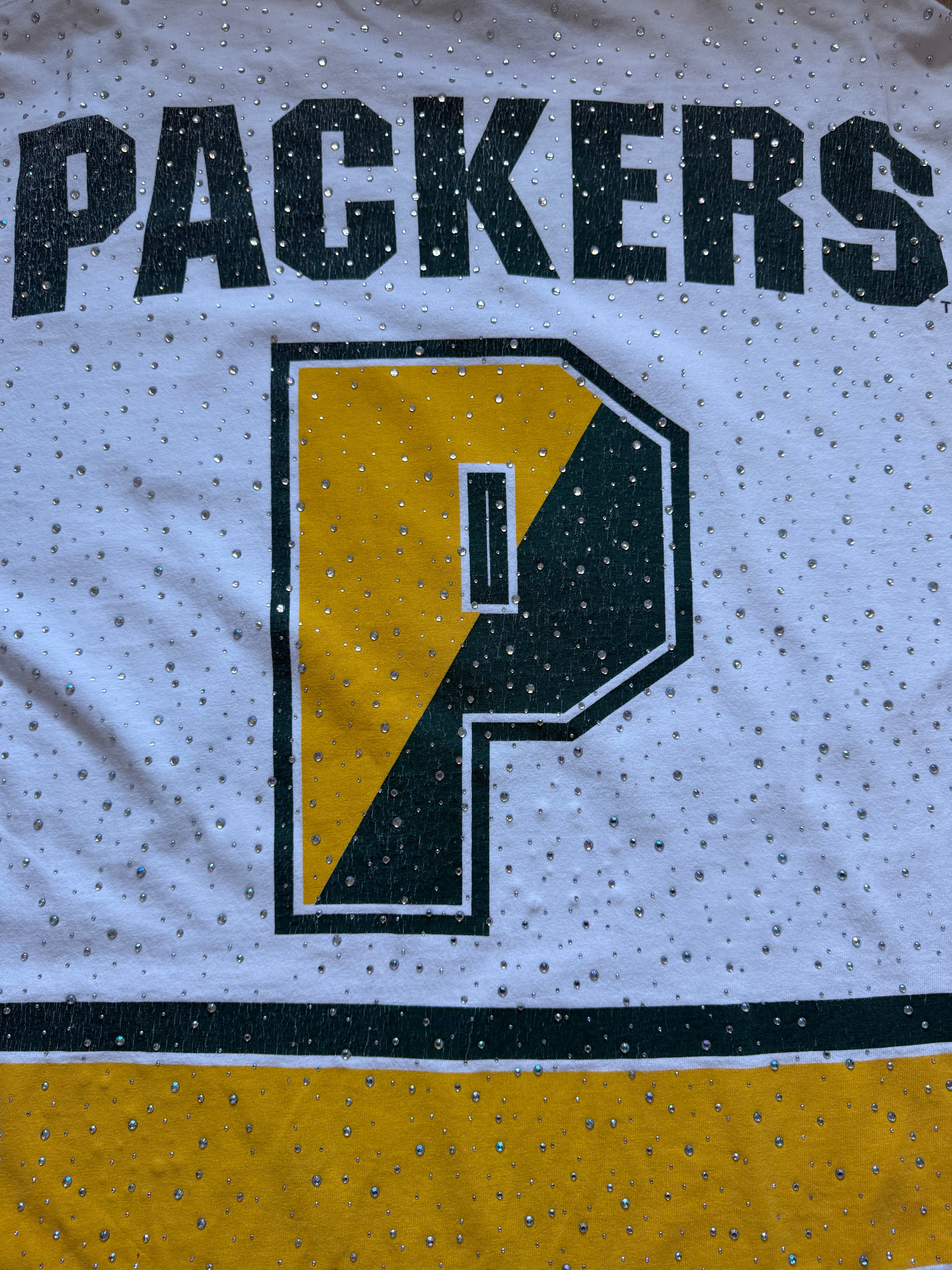 GREEN BAY PACKERS CRYSTAL SHIRT