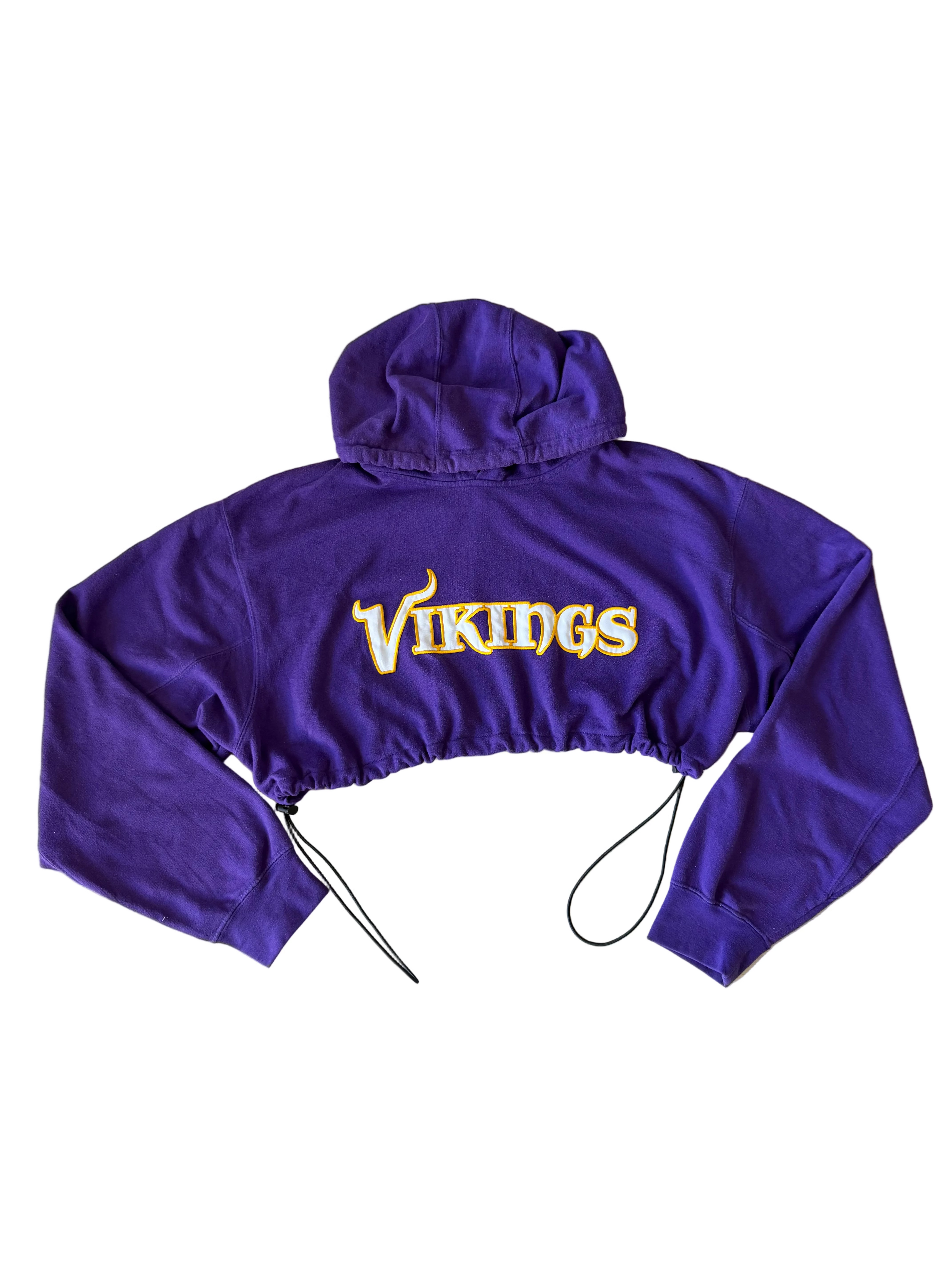 VIKINGS CROP HOODIE