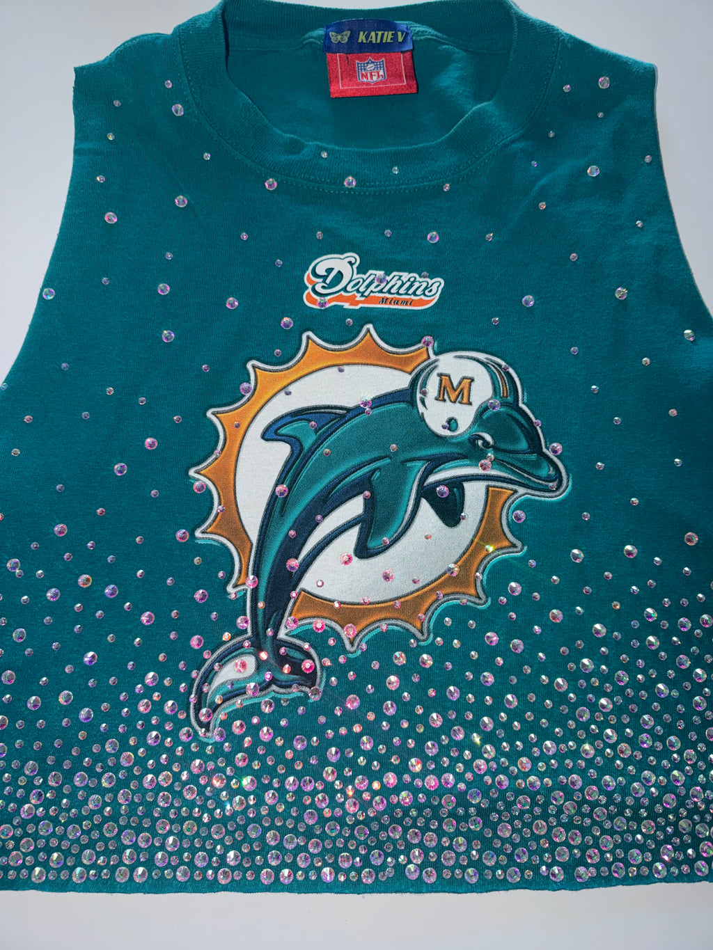 MIAMI DOLPHINS CRYSTAL TANK