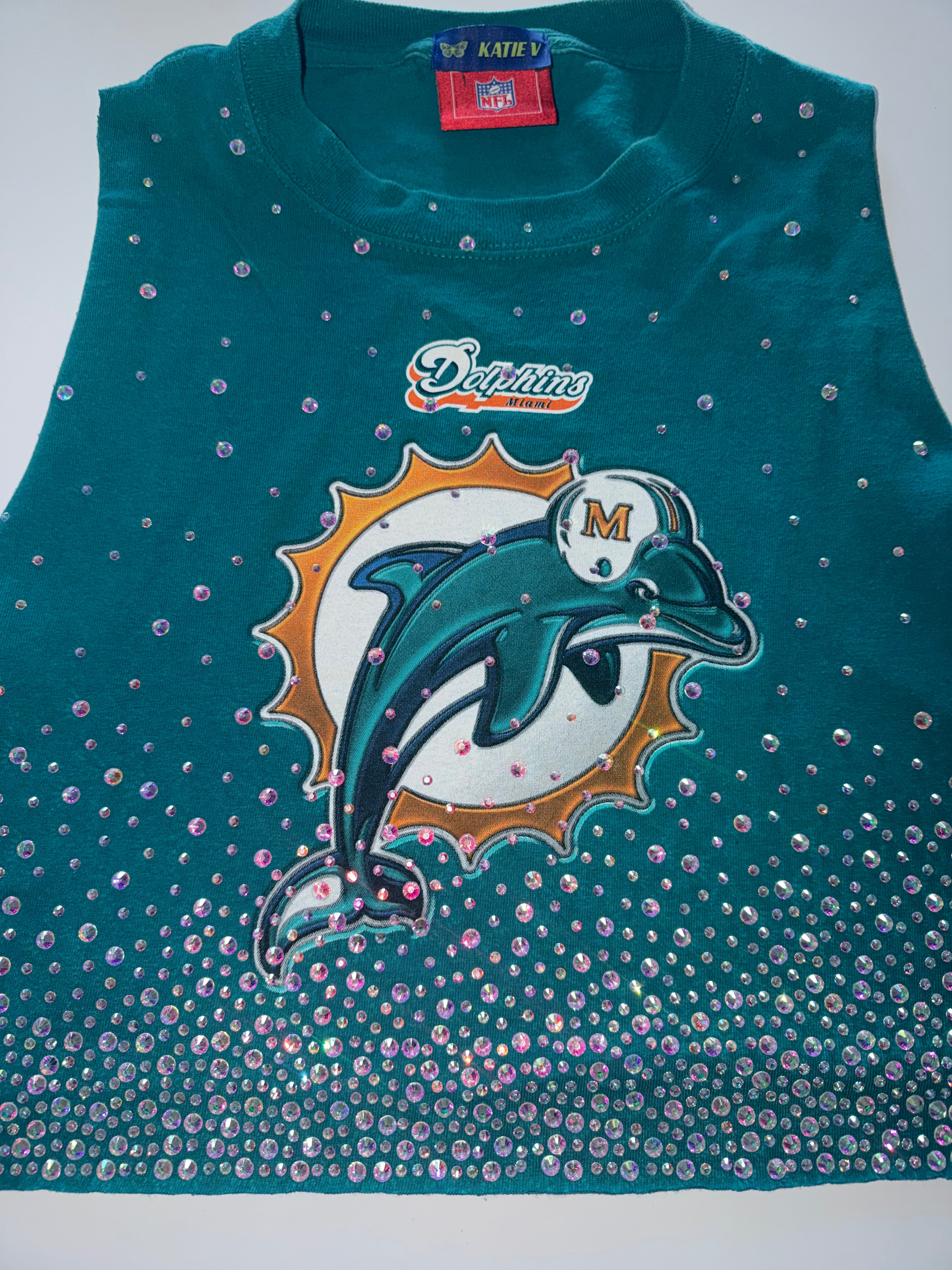MIAMI DOLPHINS CRYSTAL TANK