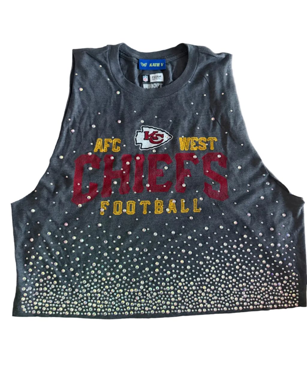 KANSAS CITY CHIEFS CRYSTAL TANK