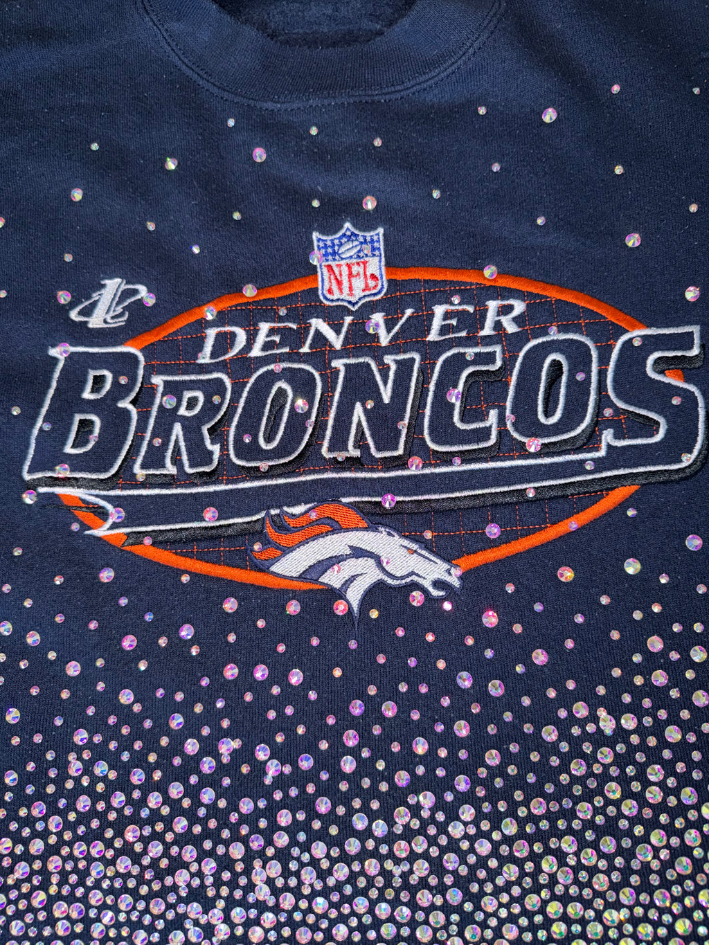BRONCOS CROP CREWNECK