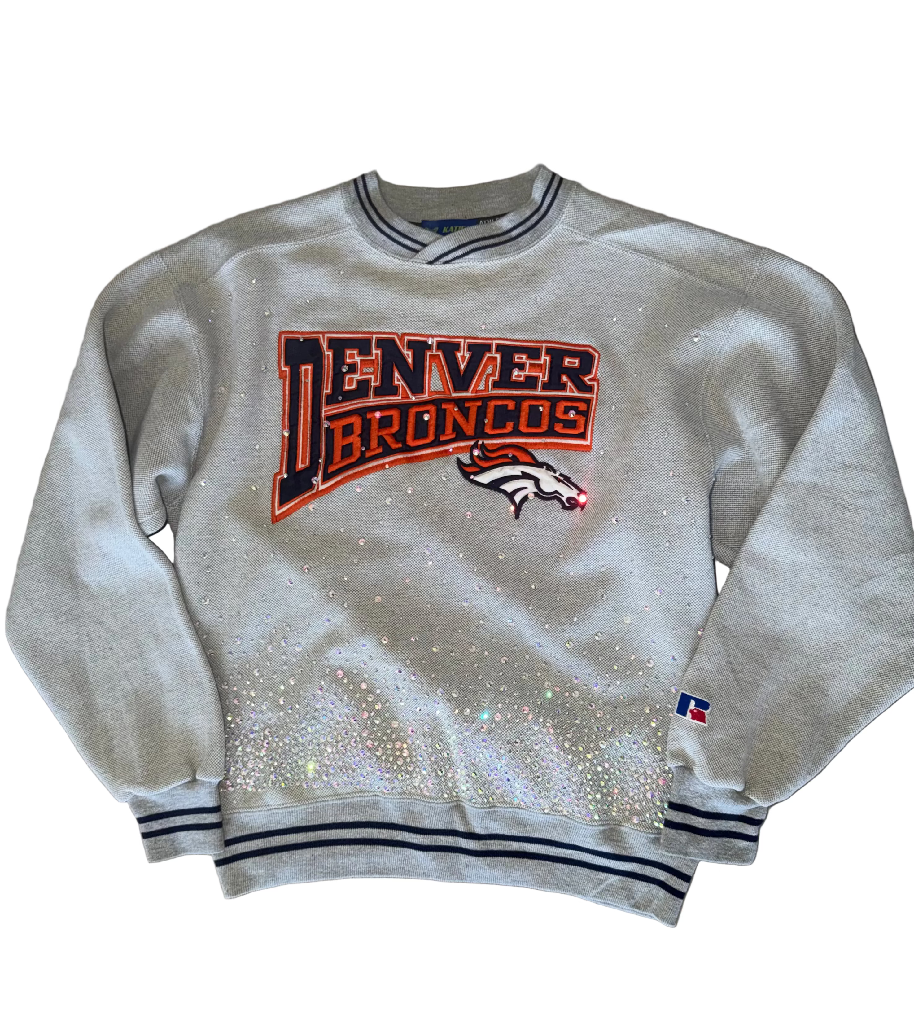 BRONCOS CRYSTAL FLEECE
