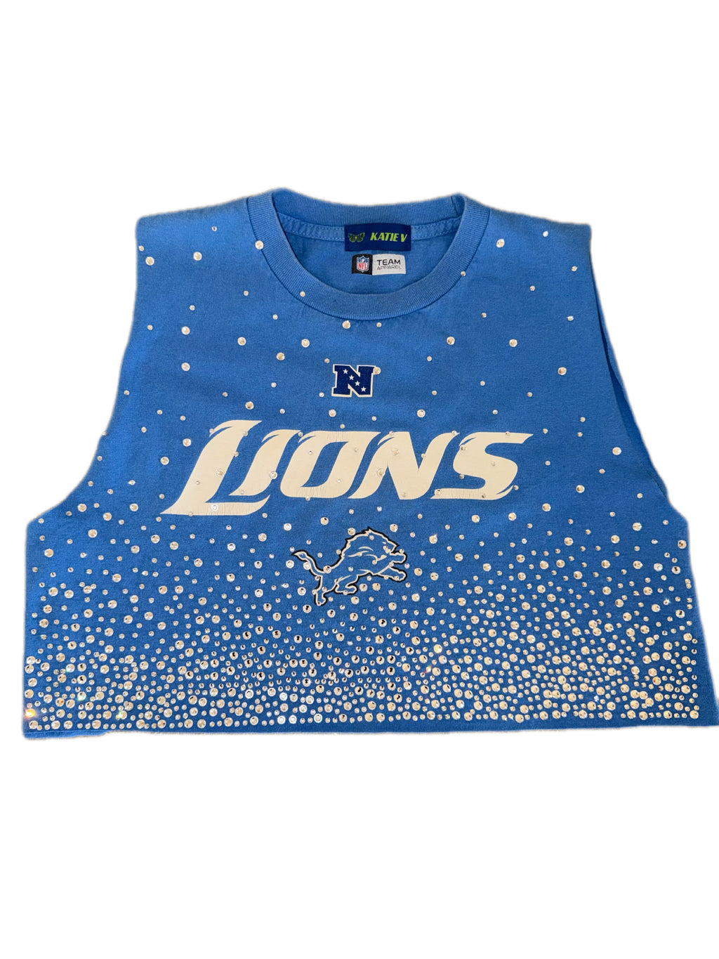 DETROIT LIONS CRYSTAL TANK