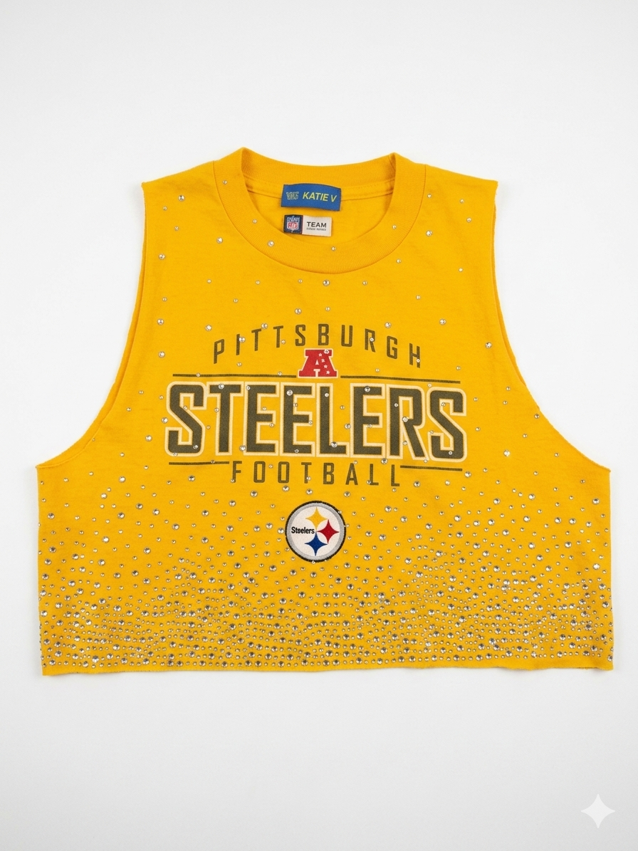 PITTSBURGH STEELERS CRYSTAL TANK
