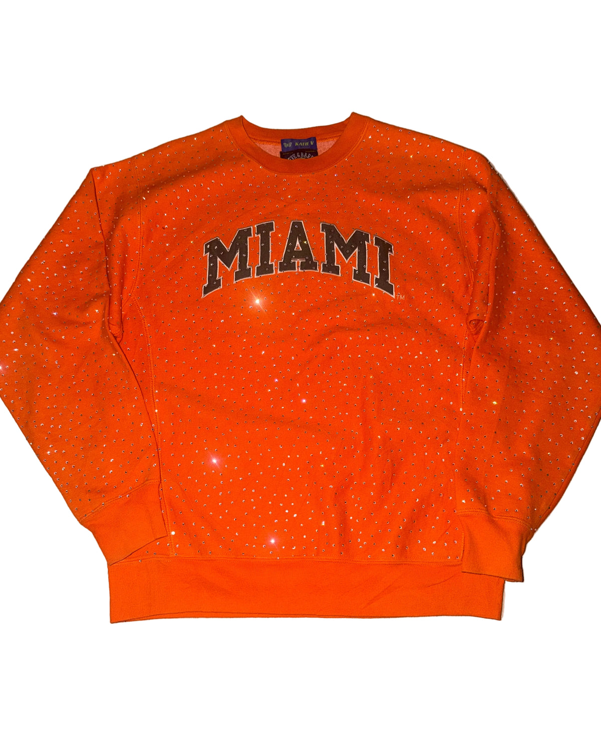 MIAMI CRYSTAL CREWNECK