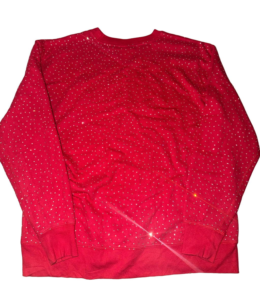 GEORGIA VINTAGE CRYSTAL CREWNECK