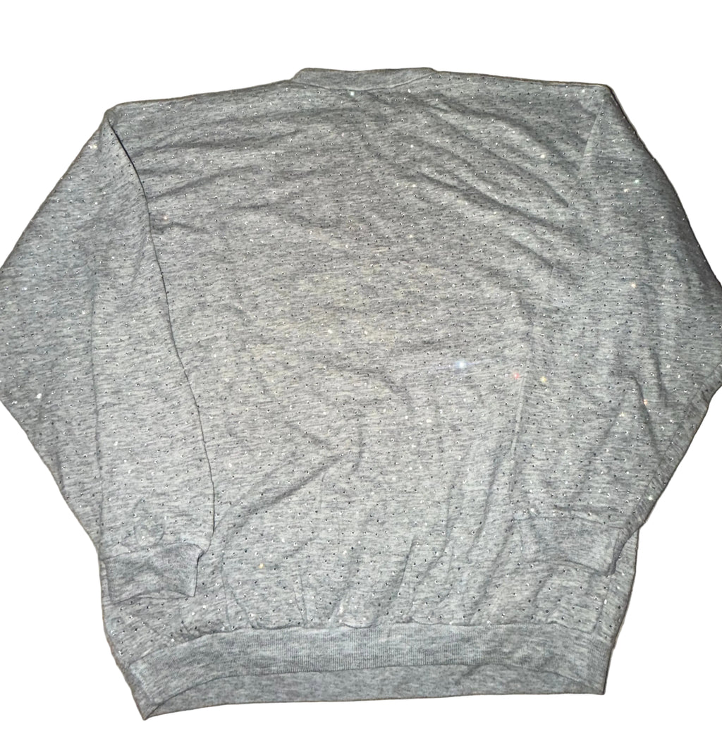 PARIS VINTAGE CRYSTAL CREWNECK