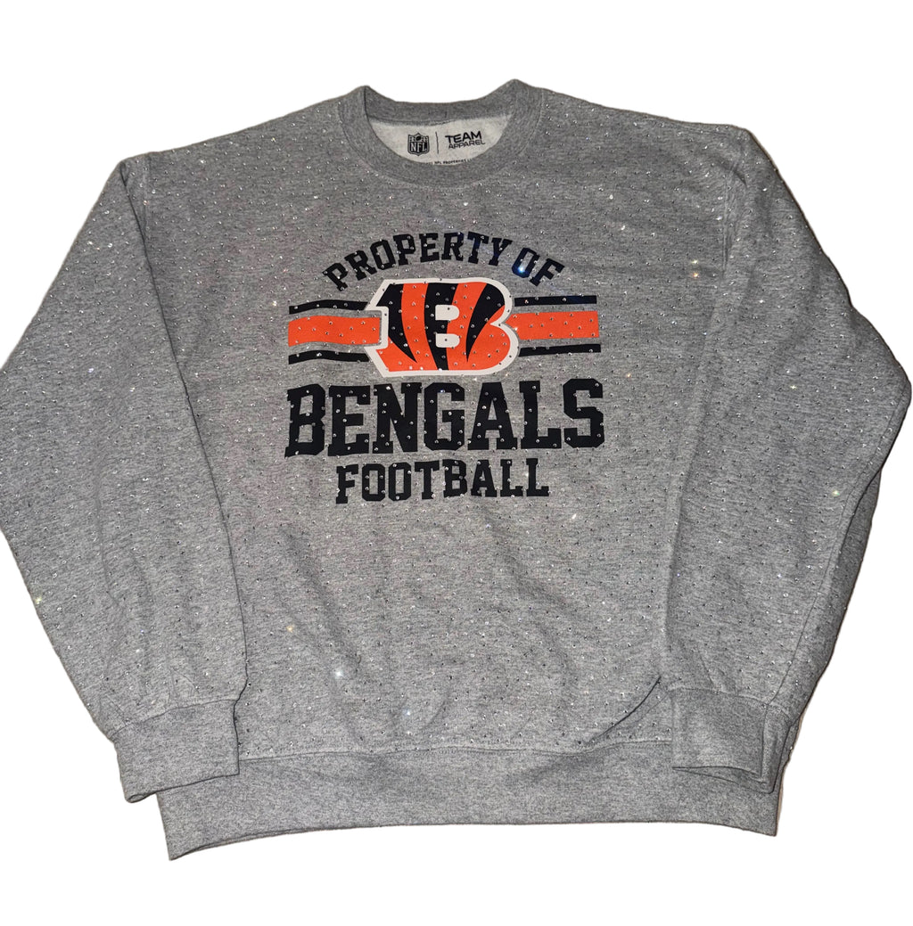 BENGALS CRYSTAL CREWNECK