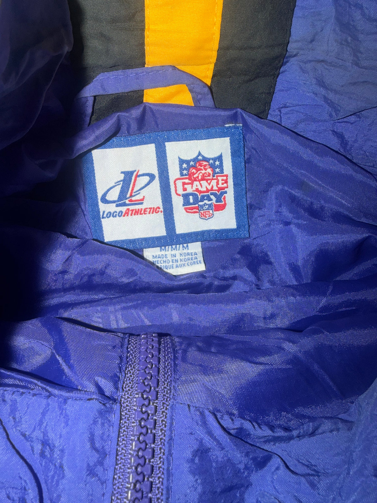 VIKINGS VINTAGE CRYSTAL WINDBREAKER JACKET