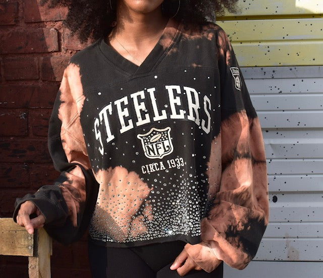 PITTSBURGH STEELERS CRYSTAL CROP