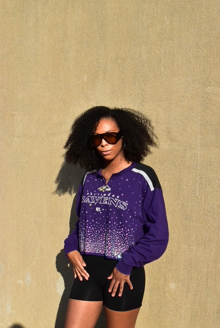 BALTIMORE RAVENS CRYSTAL CROP