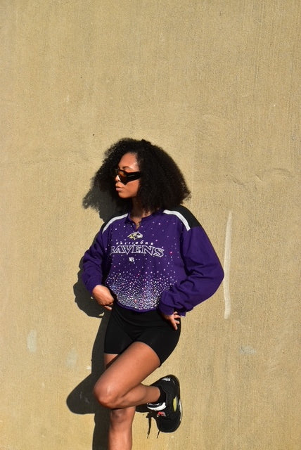 BALTIMORE RAVENS CRYSTAL CROP