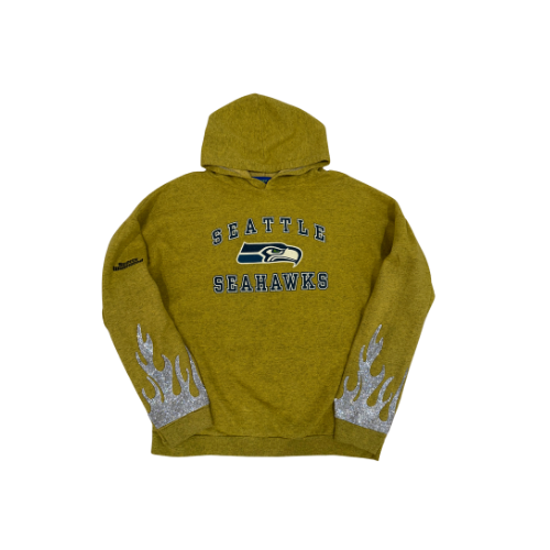 Seattle Seahawks Flame Hoodie