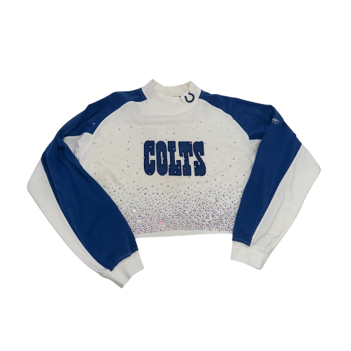 Indianapolis Colts Cropped Long Sleeve