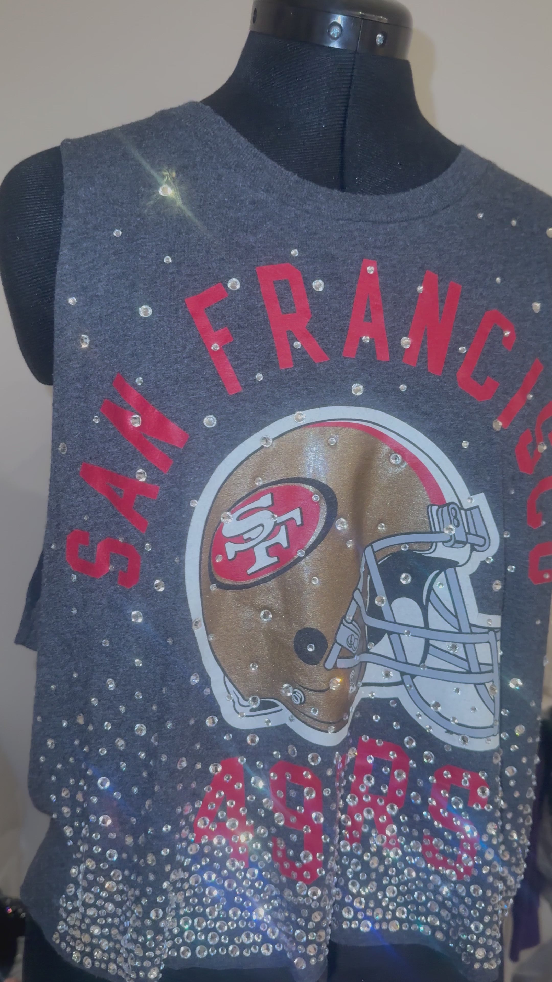 49ers CRYSTAL TANK