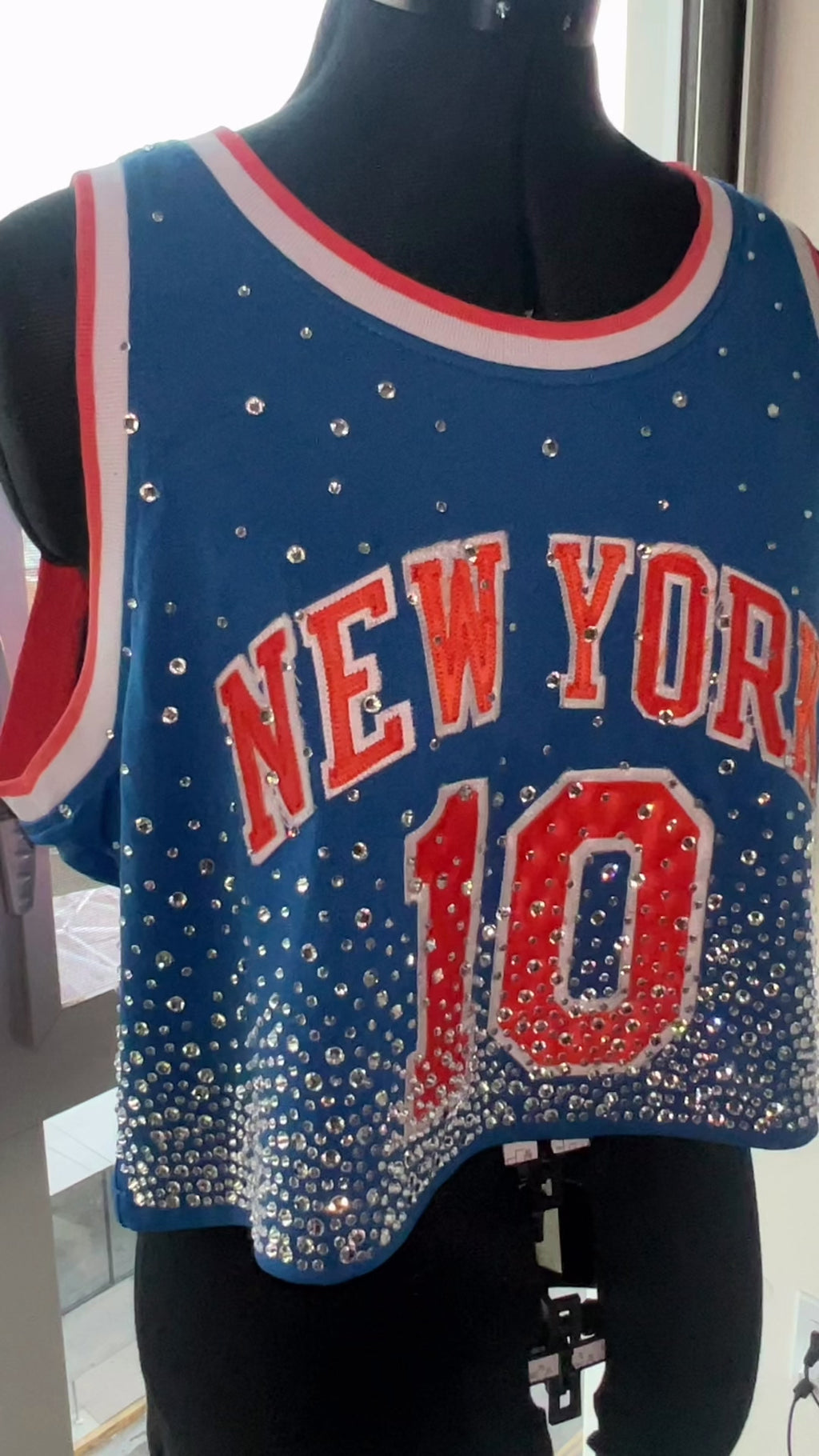 NEW YORK KNICKS CRYSTAL TANK