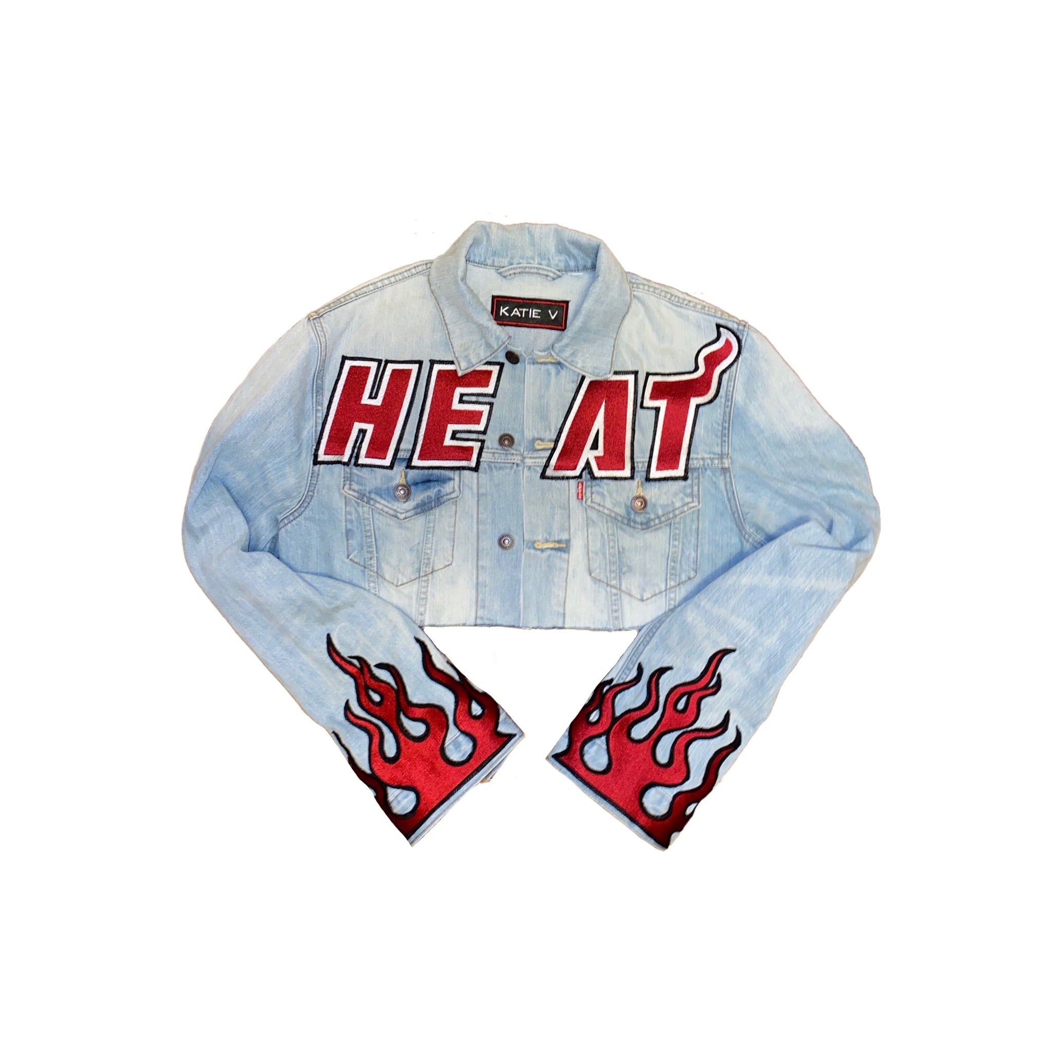 Miami Heat Flames Denim