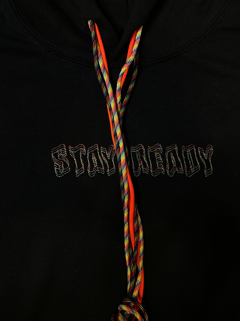 Stay Ready Black Hoodie